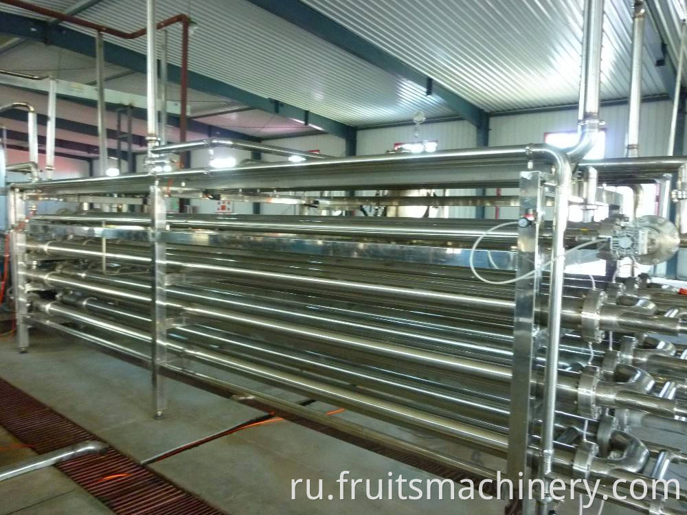 100% pure NFC beverage juice concentrate processing line